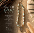 Desert Oasis No. 11 | Genuine Amazonite Asymmetrical Gemstone Necklace