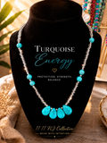 Turquoise Energy No. 11 | Turquoise Statement Necklace