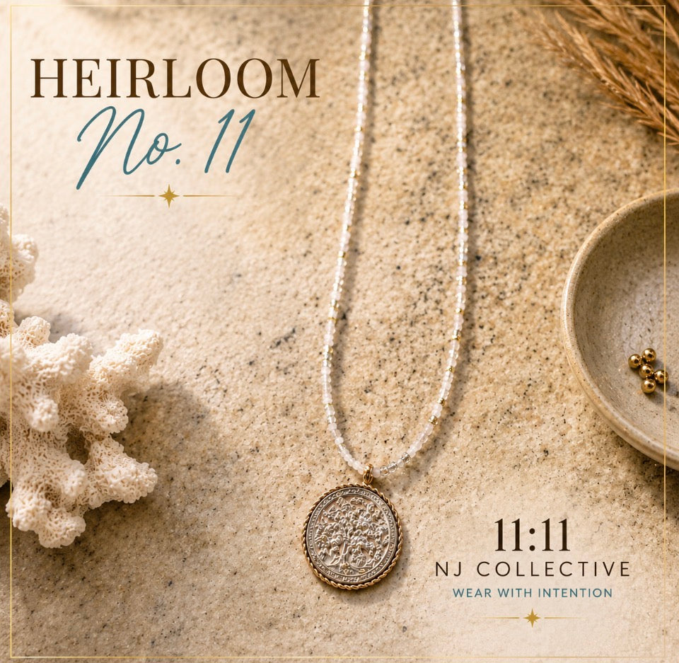 Heirloom No. 11 | Gold & Beaded Statement Necklace