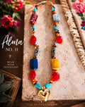 Alma No. 11 | Multi Colored Statement Pendant Necklace