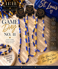 Game Day No. 11 | Custom Faceted Sparkle Necklace & Bracelet