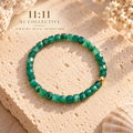 Green Light — Natural Green Agate Bracelet